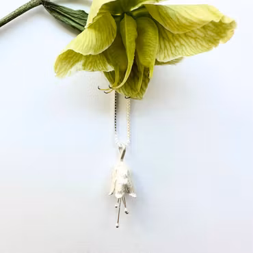 Halsband Lily - Silver