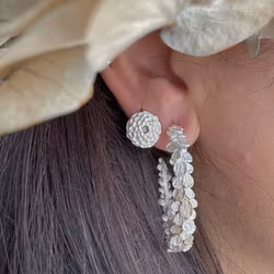 Earrings Jowey Paula - Silver/Gold