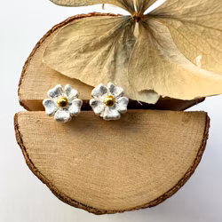 Örhängen Petite Fleur - Silver/Guld