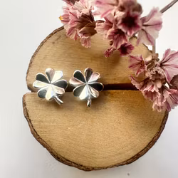 Örhängen Lucky Clover - Silver