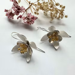 Örhängen Virag - Silver/Guld