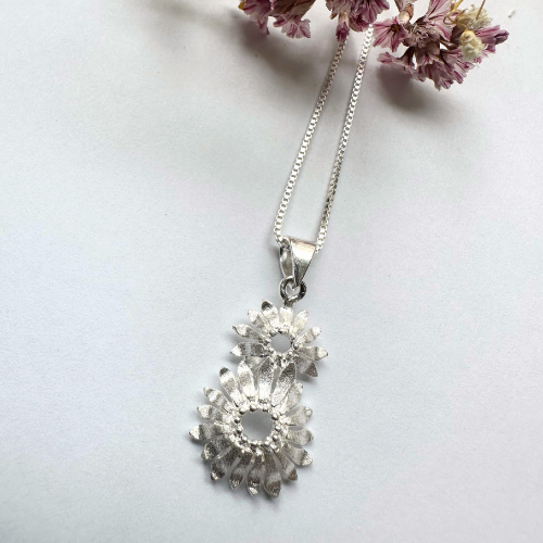 Halsband Solros - Silver