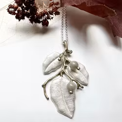 Halsband Willow Whisper - Silver