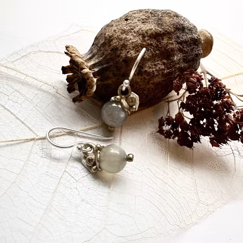 Örhängen Forest Stream - Silver