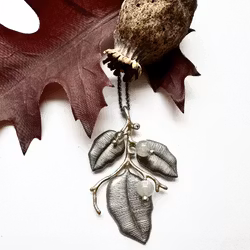 Necklace Willow Whisper - Bronze/Gold