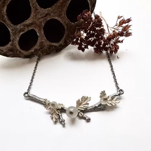 Necklace Meadow Breeze - Bronze/Gold