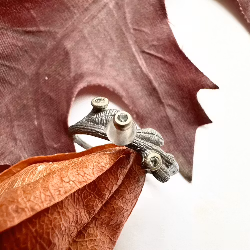 Ring Whispering Forest - Bronze/Gold