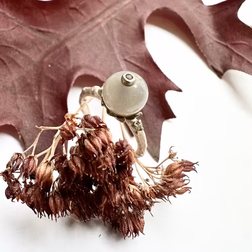 Ring Rowan Berry - Silver