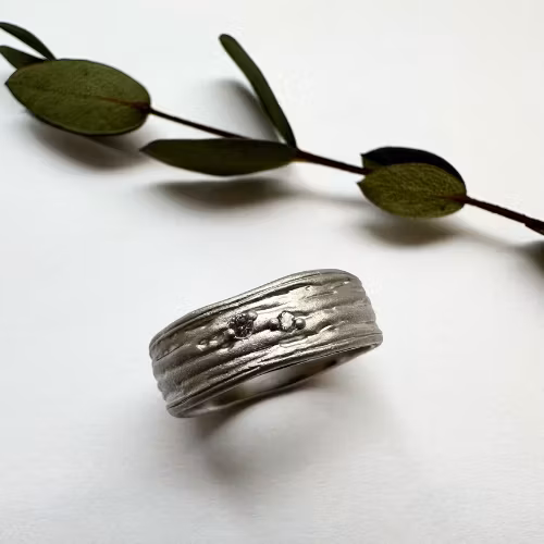 Ring Écorce - Silver