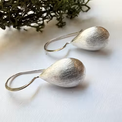 Örhängen Dew Drop - Silver