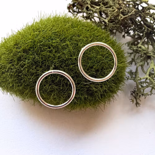 Örhängen Orb - Silver