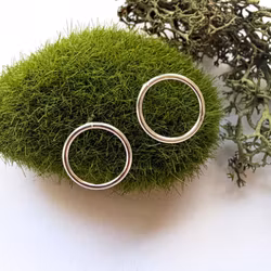 Örhängen Orb - Silver