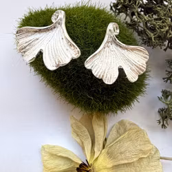 Örhängen Ginkgo Aurea - Silver