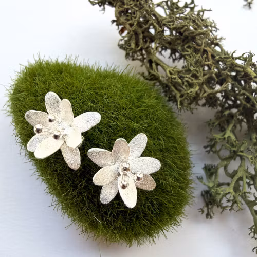 Örhängen Hoya - Silver