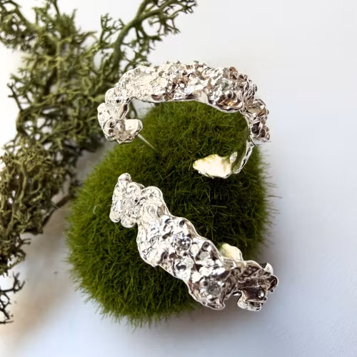 Örhängen Sylvera - Silver