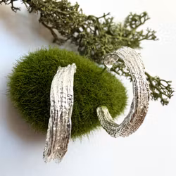 Örhängen Organic - Silver