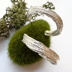 Örhängen Organic - Silver