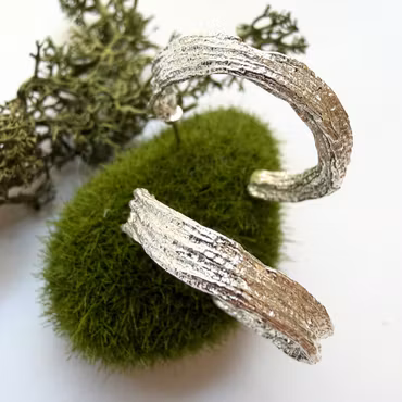 Örhängen Organic - Silver