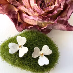 Örhängen Trillum - Silver/Guld