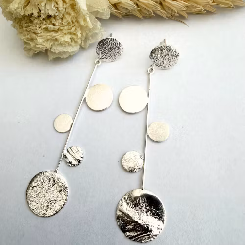 Örhängen Nova - Silver