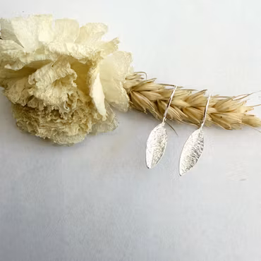 Örhängen Folium - Silver