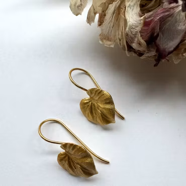 Örhängen Heart - Guld