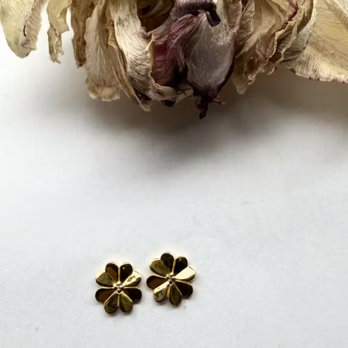 Örhängen Clover - Guld