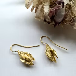 Örhängen Medinilla - Guld