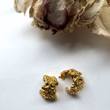 Örhängen Roche - Guld
