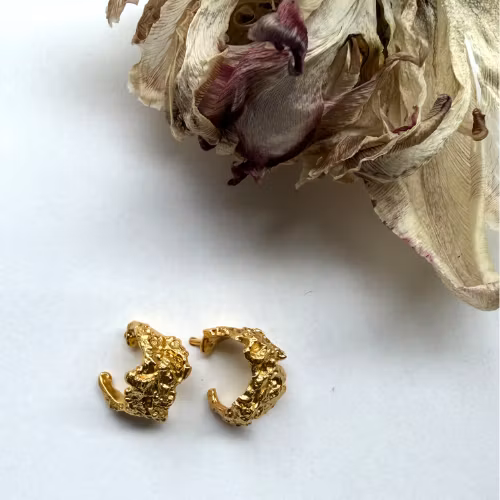 Örhängen Roche - Guld