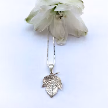 Halsband Druva - Silver