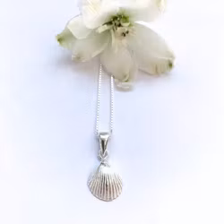Halsband Seashell - Silver