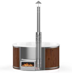 Badtunna GNISTA LUX 225 integrerad kamin