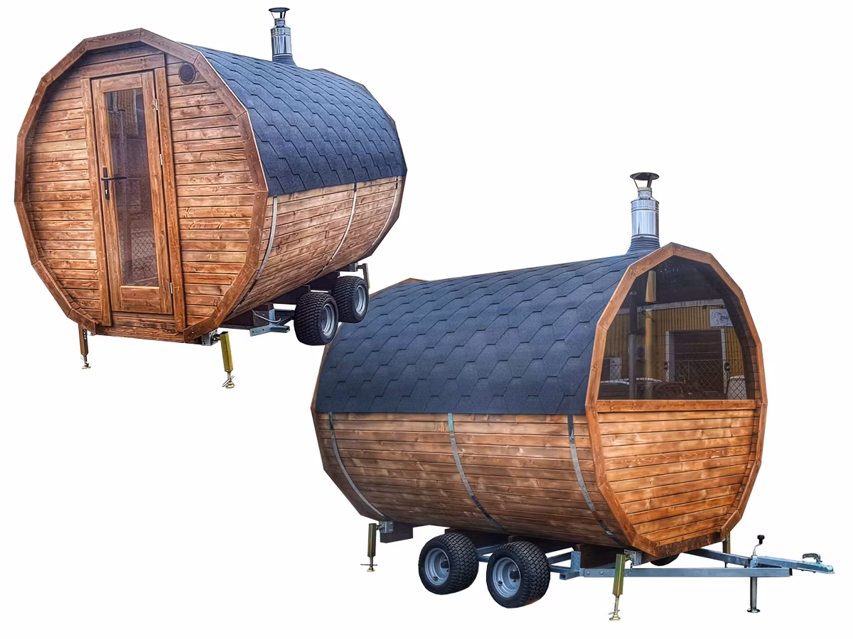 Bastuvagn ELD 3m Relax