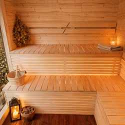 Bastu FLAMMA 340 med Relax (8,5m² )