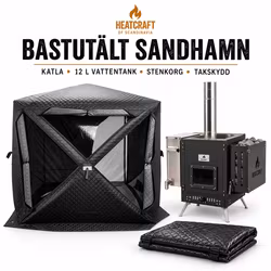 Bastutält Sandhamn 2x2M – för 4–6 personer