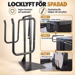 Locklyft Flex – locklyftare med gashydraulik