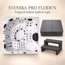 Svenska Pro Floden – exklusivt spabad för 7 personer