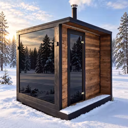 Svart glas upp till 3 m²