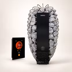 Harvia Spirit FC 9 kW – elektriskt bastuaggregat med Fenix WiFi