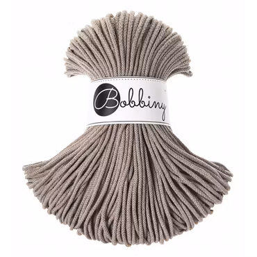 Bobbiny Junior 3 mm, Coffee
