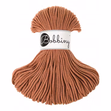 Bobbiny Junior 3 mm, Terracotta