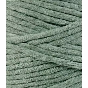 Bobbiny Macramé Cord 3 mm, Eucalyptus green