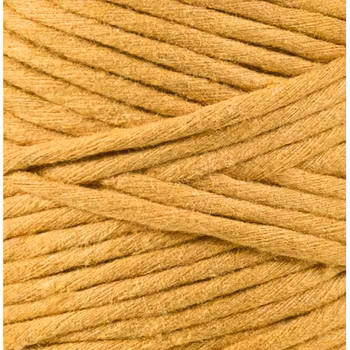 Bobbiny Macramé Cord 3 mm, Mustard