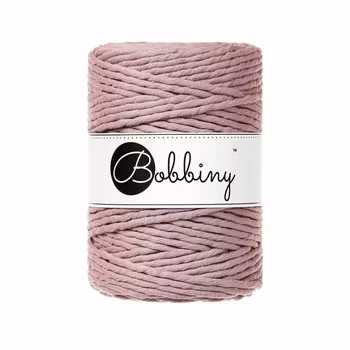 Bobbiny Macramé Cord 5 mm, Mauve