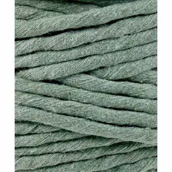 Bobbiny Macramé Cord 5 mm, Eucalyptus green