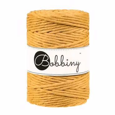 Bobbiny Macramé Cord 5 mm, Mustard