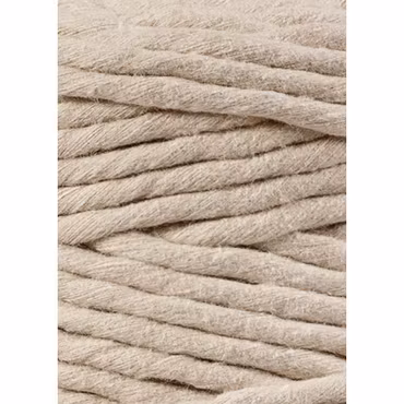 Bobbiny Macramé Cord 5 mm, Beige