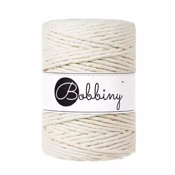 Bobbiny Macramé Cord 5 mm, Natur