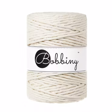 Bobbiny Macramé Cord 5 mm, Natur